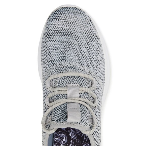 Womens Comfortable Memory Foam Lightweight Trainer Sneakers Avia Knit Gray - Picture 4 of 8